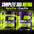 Beta Pro 150 g e Crea Pro 150g da 4Body, dois suplementos de ingrediente único