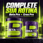 Beta Pro 300 g e Crea Pro 150g da 4Body, dois suplementos de ingrediente único