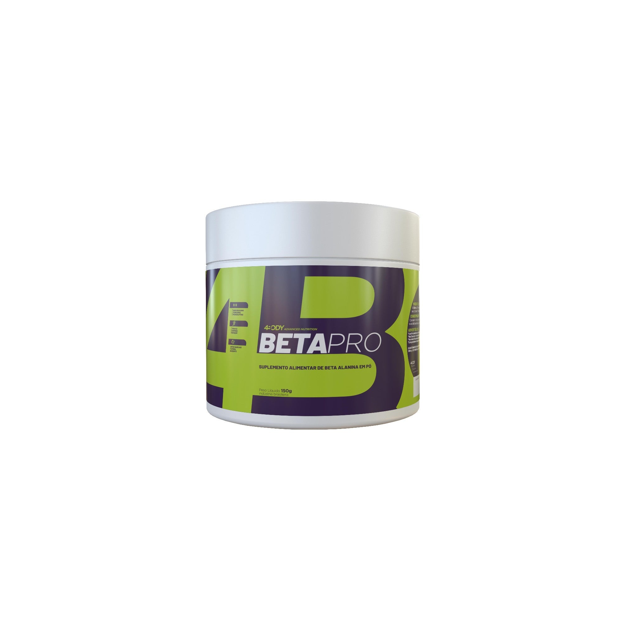Beta Pro - Beta Alanina 4Body Nutrition 150g – Body Suplementos