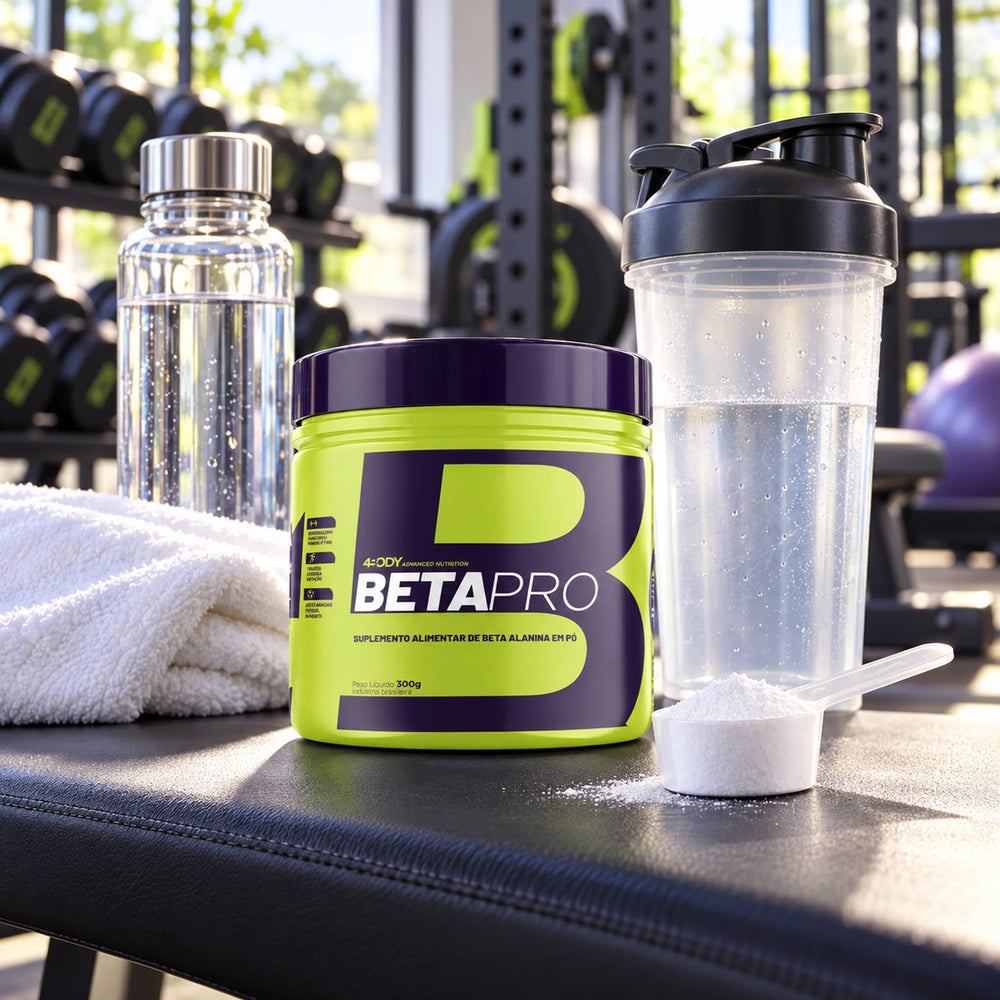 Beta-Alanina em Pó Beta Pro 300g - 150 Porções de 2g - 4Body Nutrition