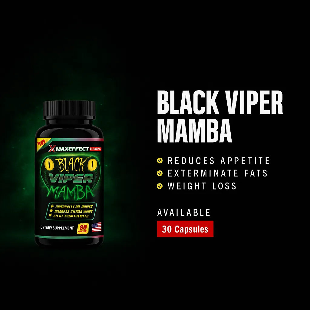 Black Viper Mamba Max Effect 30 Cápsulas, foto 2