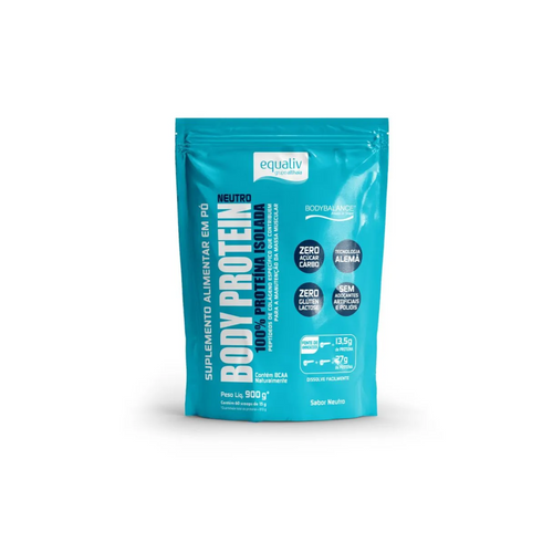 Body Protein Equaliv Neutro Refil 900g - Proteina Zero Lactose, foto 1