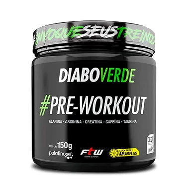 Diabo Verde Pré treino Ftw 150g - Body Suplementos
