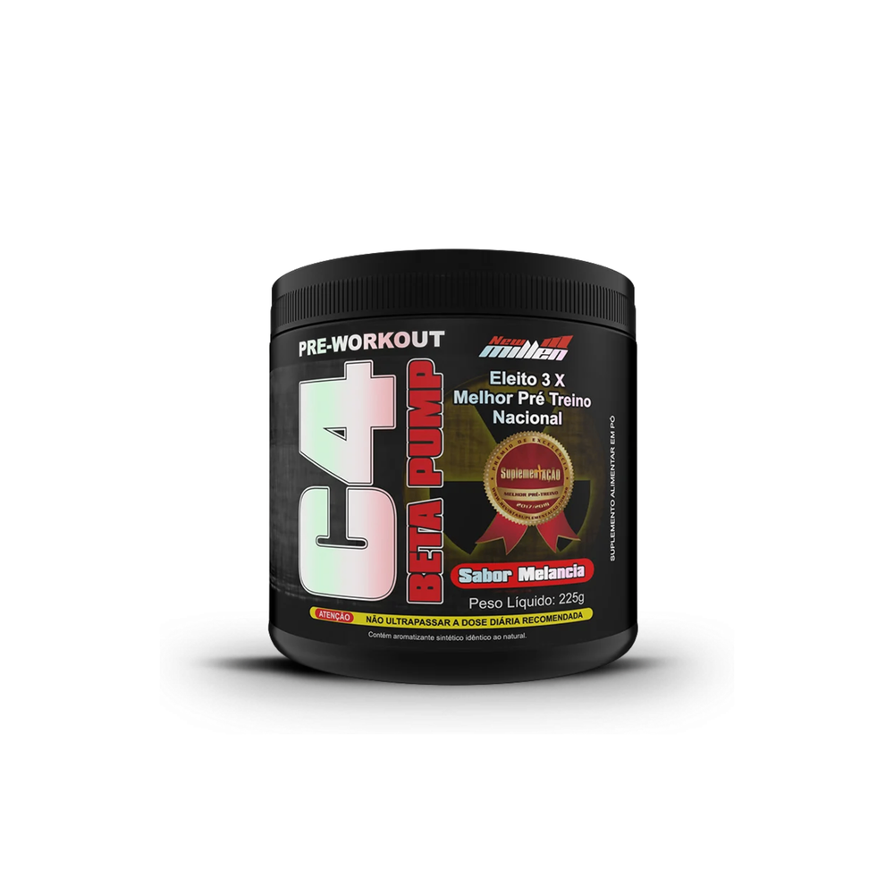Pré treino C4 beta Pump New Millen 225g - Body Suplementos