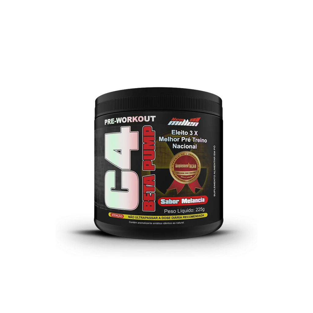 Pré treino C4 beta Pump New Millen 225g - Body Suplementos