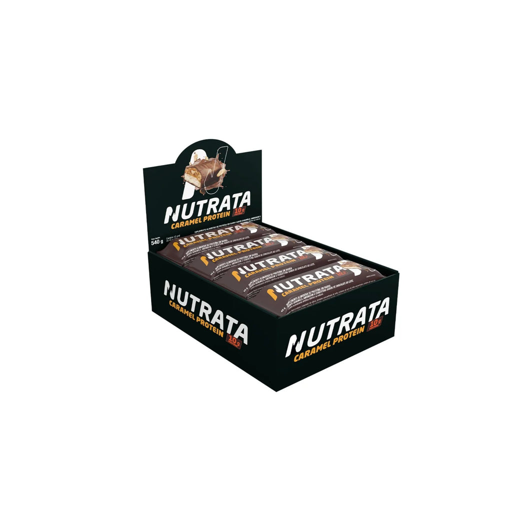 Barra Nutrata Caramel Protein cx 12 unidades