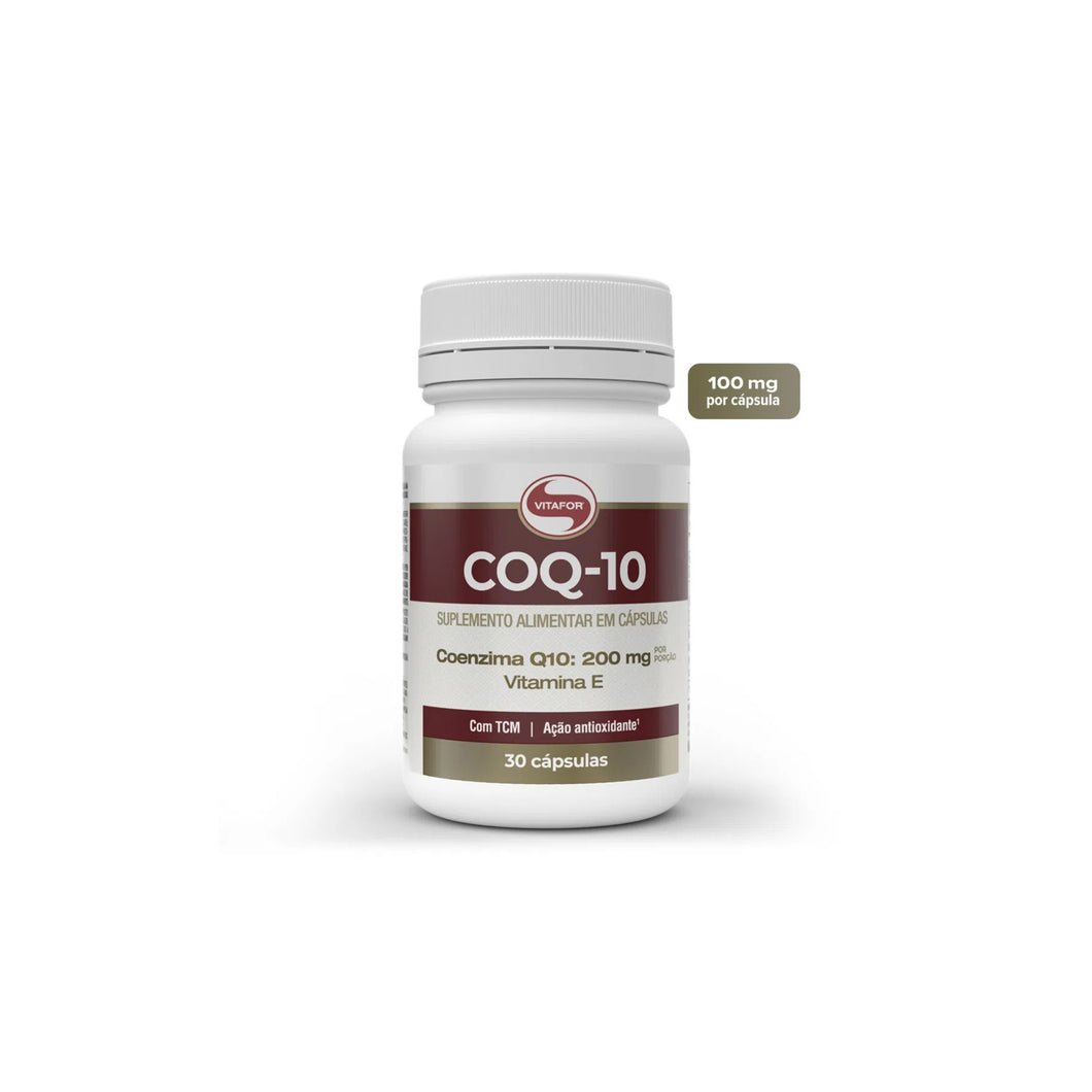 Coq10 - Vitafor  coenzima q10 30 capsulas