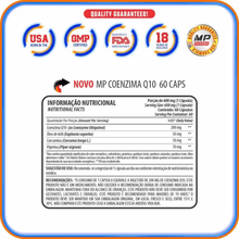 Carregar imagem no visualizador da galeria, Coenzima Q10  Max Effect 200mg 60 caps
