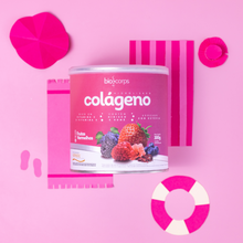 Carregar imagem no visualizador da galeria, Colágeno Hidrolisado Verisol Biocorps 300g Frutas vermelhas - Body Suplementos
