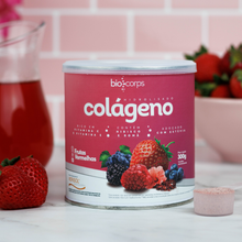 Carregar imagem no visualizador da galeria, Colágeno Hidrolisado Verisol Biocorps 300g Frutas vermelhas - Body Suplementos
