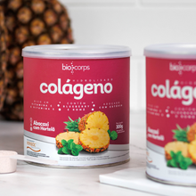 Carregar imagem no visualizador da galeria, Colágeno Hidrolisado Verisol Biocorps 300g Abacaxi com Hortelã - Body Suplementos

