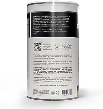 Colagentek Protein  Bodybalance - 460g  Vitafor - Body Suplementos