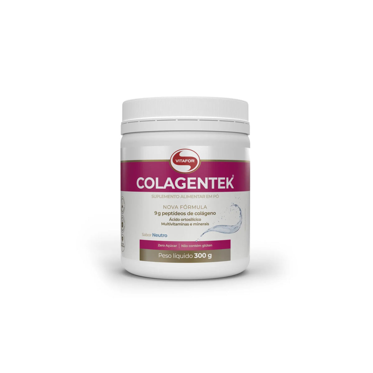 Colagentek - Colágeno Hidrolisado Vitafor - 300g, foto 1
