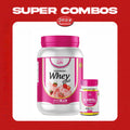 Combo Performance Feminina: Whey Relish feminna 900 g + G-Drol Woman 60 cápsulas Corpo Life Corpo Life - imagem 1
