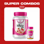 Combo Performance Feminina: Whey Relish feminna 900 g + G-Drol Woman 60 cápsulas Corpo Life Corpo Life - imagem 1