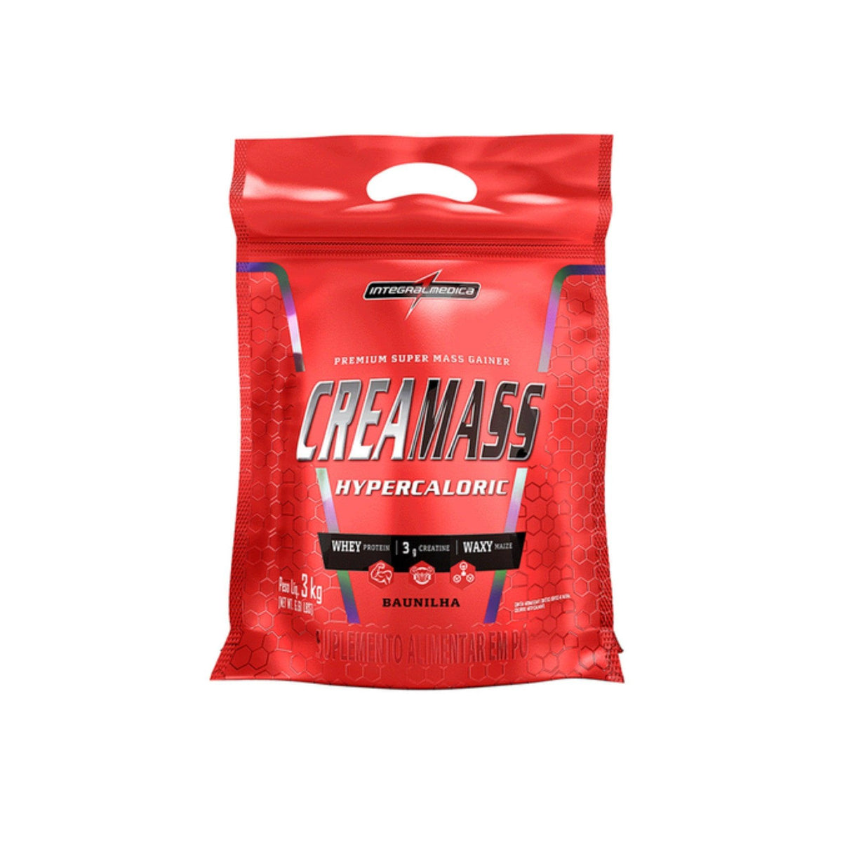 Creamass 3kg Hipercalorico Integral Medica, Chocolate