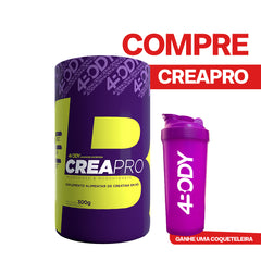 Creatina Creapro 100% pura 300g - 4body Nutrition