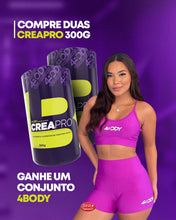 Carregar imagem no visualizador da galeria, Creatina Creapro 100% pura 300g - 4body Nutrition
