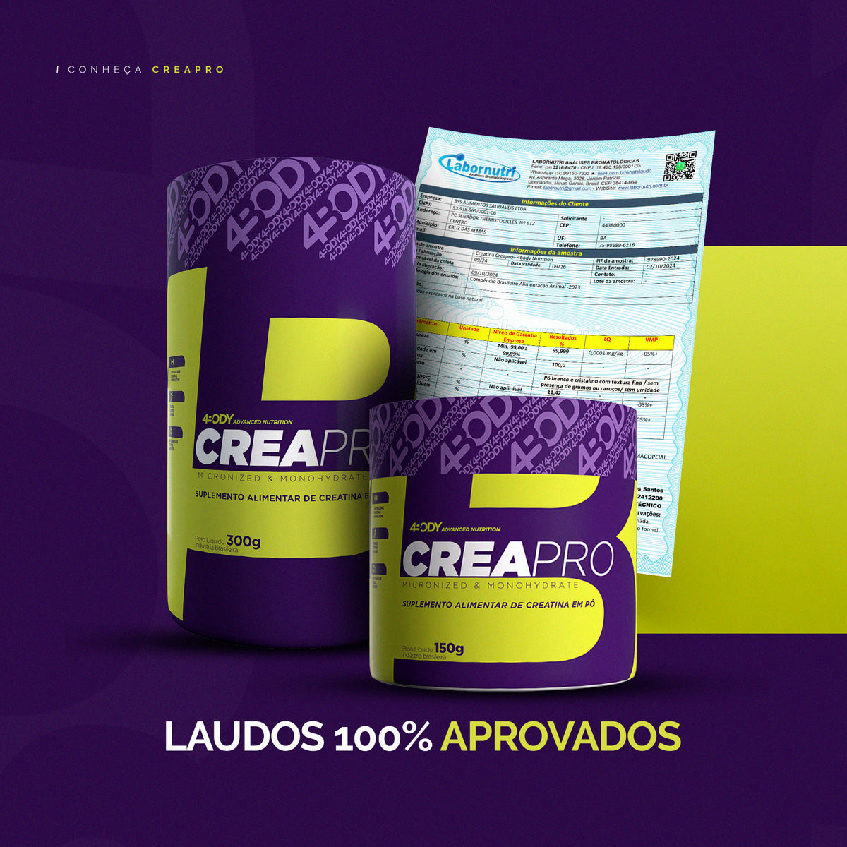 Combo Ganho de massa: Relish Whey feminina + Creapro 150g Corpo Life - imagem 4