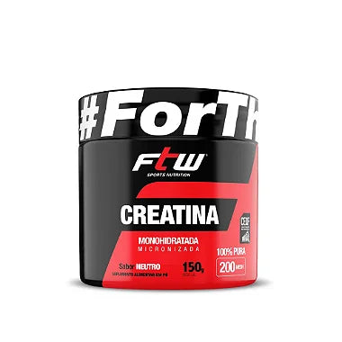 Creatina 150g FTW - Creatina 100% pura - Body Suplementos