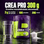 Creatina monohidratada Crea Pro 300g 4Body com 3g por porção e 100 porções