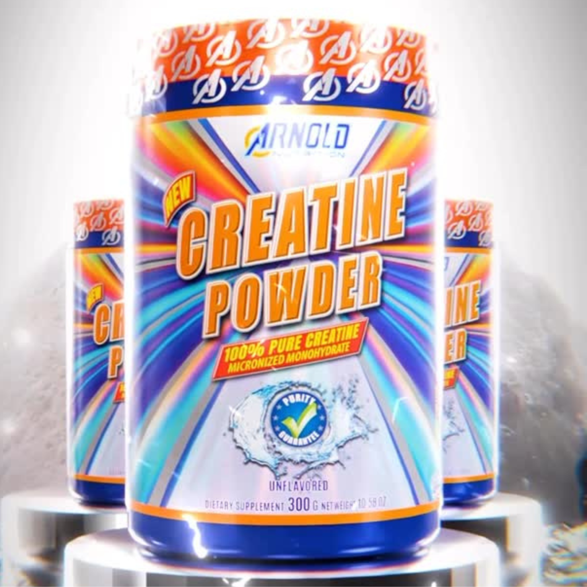 Creatine Ar Creatina Arnold 300g - Creatine Powder – Body Suplementos