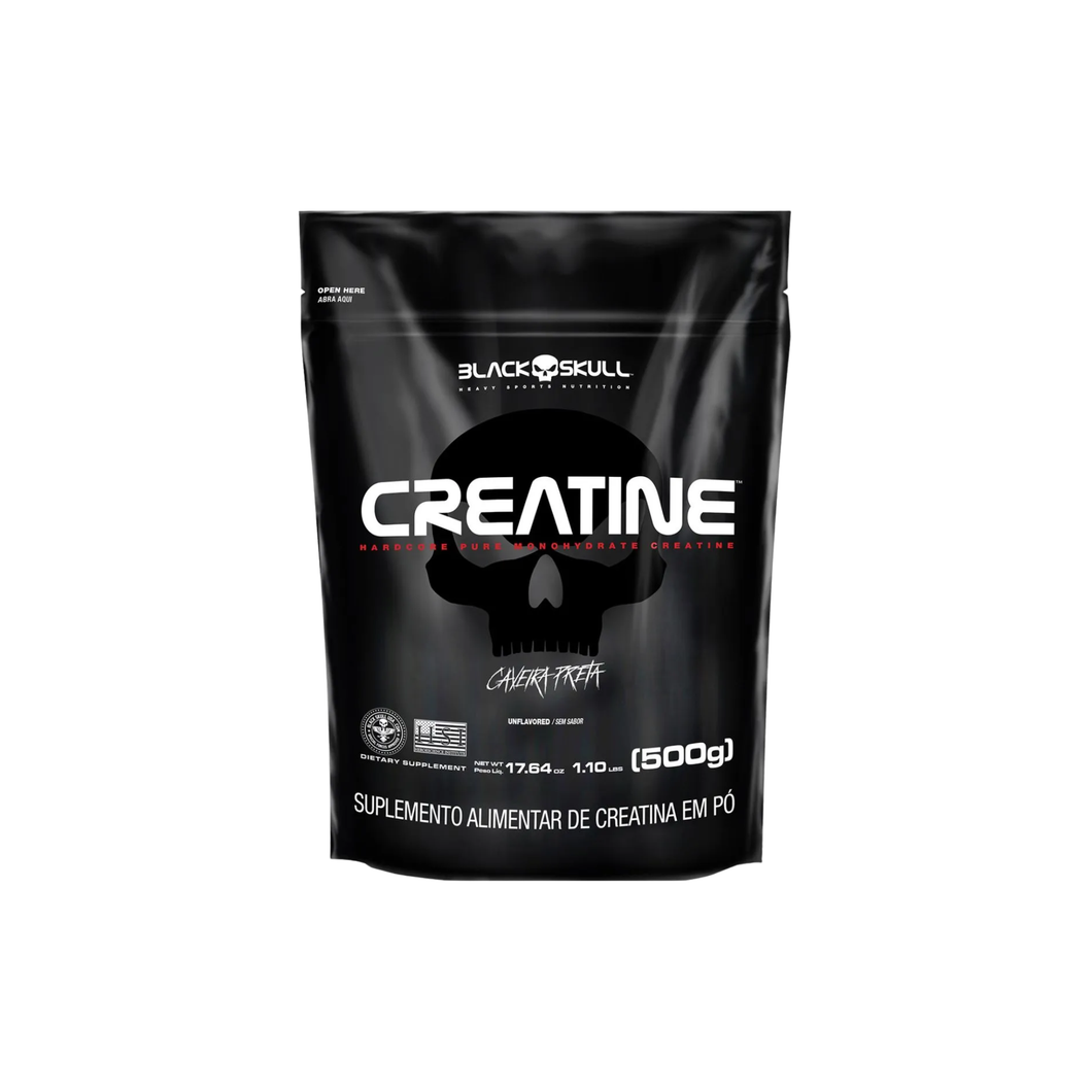 Creatina Black Skull 500g 100% pura Monohidratada