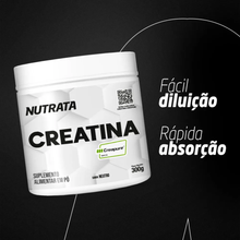 Carregar imagem no visualizador da galeria, Creatina Creapure 300 g – Creatina Pura Premium Nutrata
