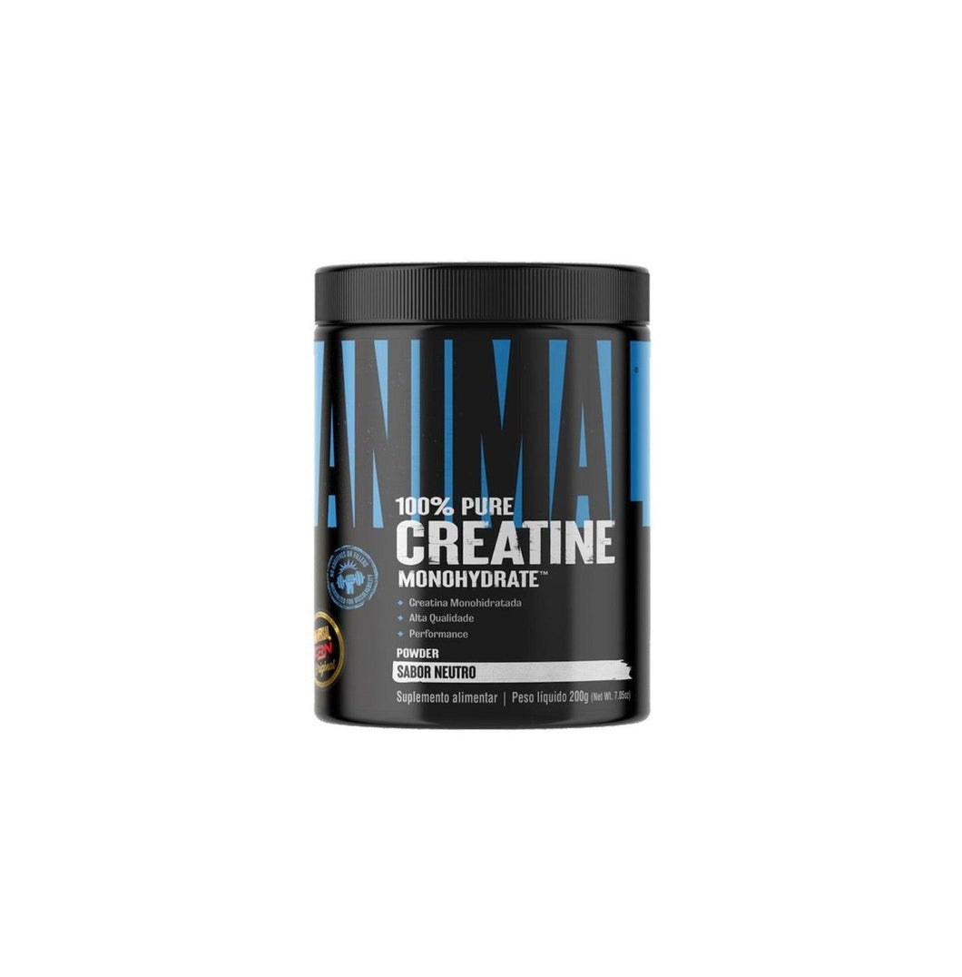 Creatina Animal 100% Pura Monohidratada 200g - Universal Nutrition