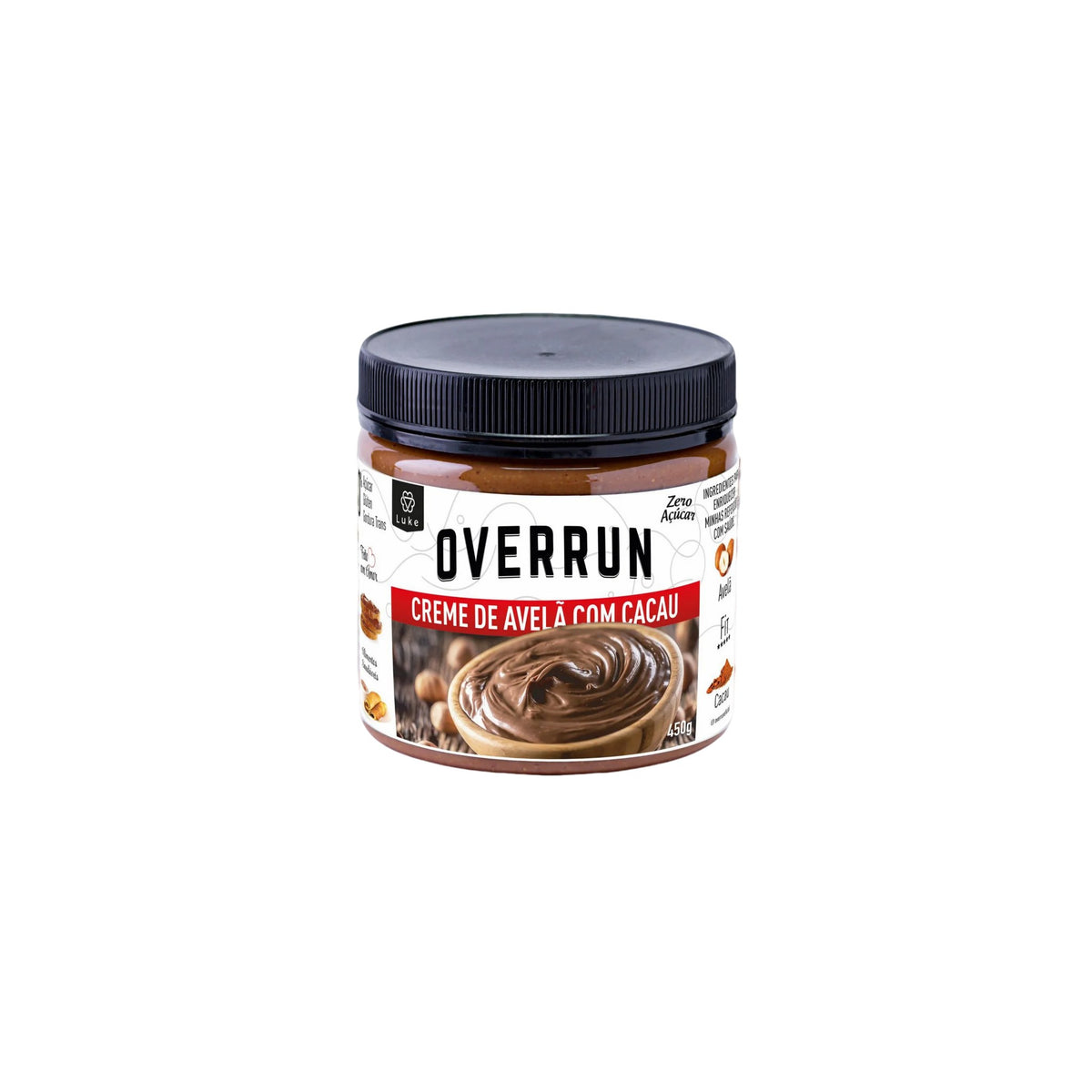 Creme de Avelã 450g Overrun, foto 1