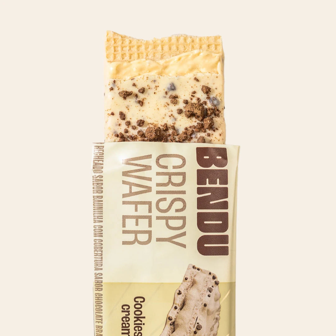 Crispy Wafer Bendu 40g sabor cookies n cream