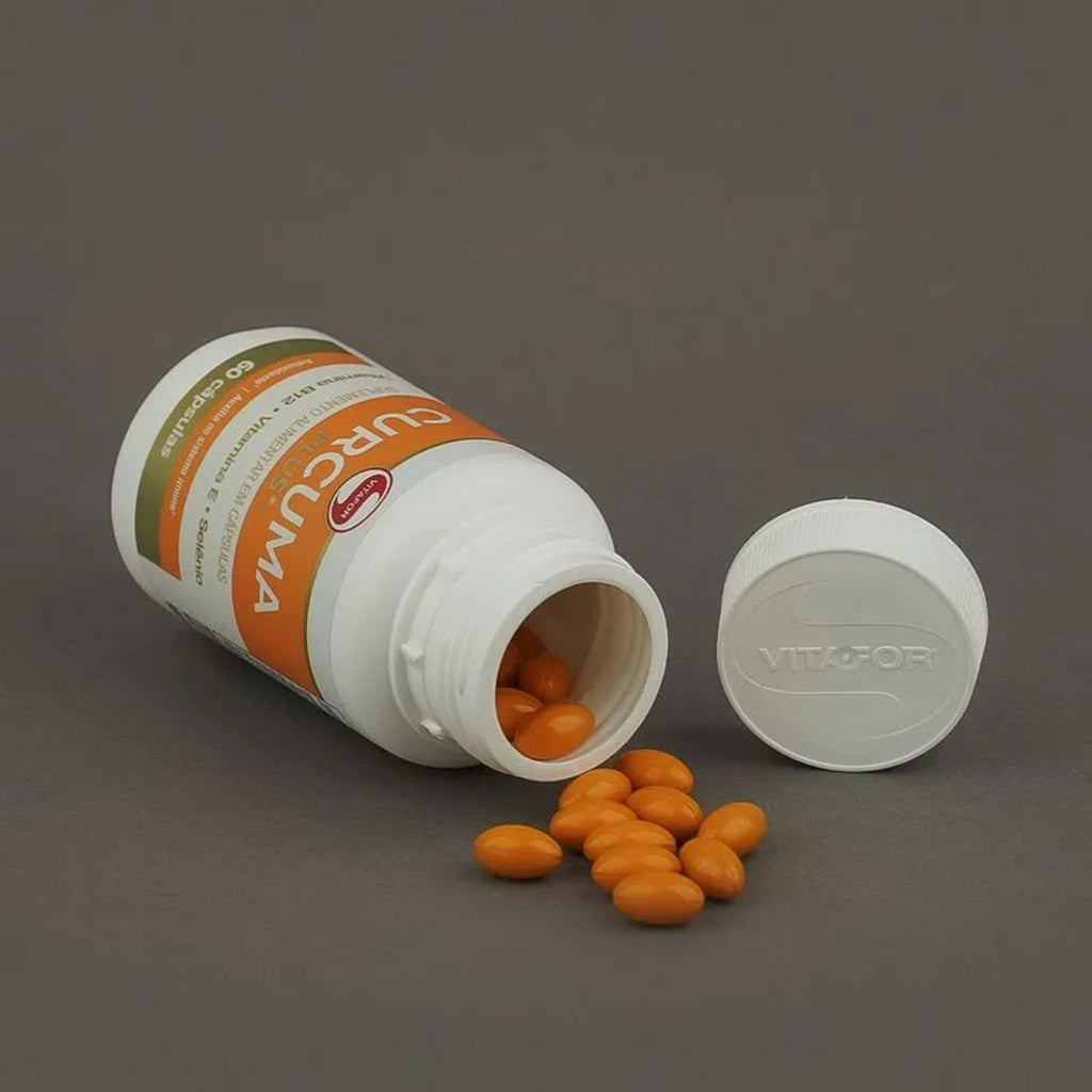 Curcuma Plus 60 capsulas Vitafor, foto 3
