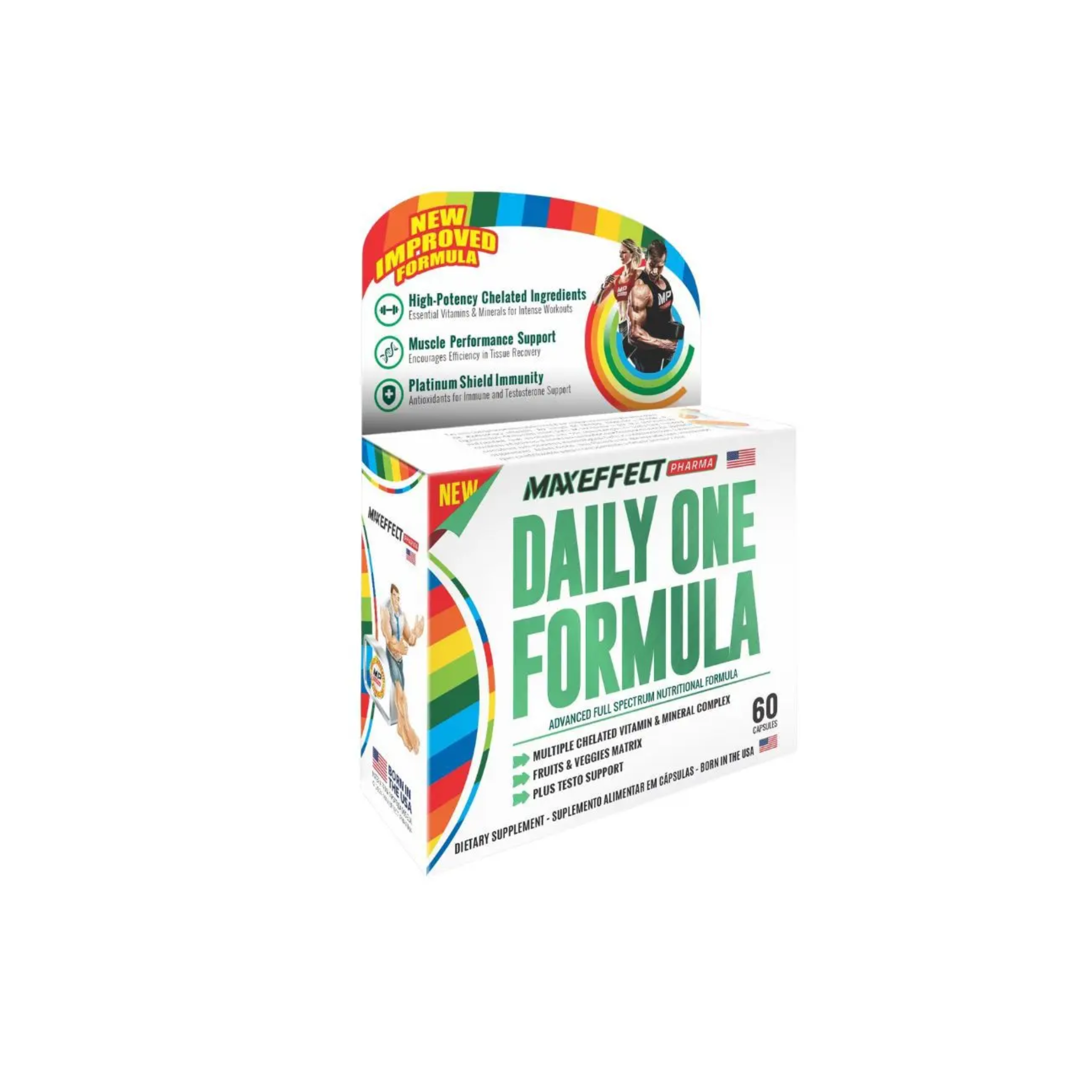 Dailey One Daily One Formula Max effect 60 capsulas – Body Suplementos