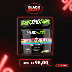 Diabo Verde Pré treino Mansão Maromba Arco Íris FTW - 250G