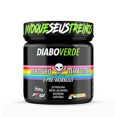 Diabo Verde Pré treino Mansão Maromba Arco Íris FTW - 250G