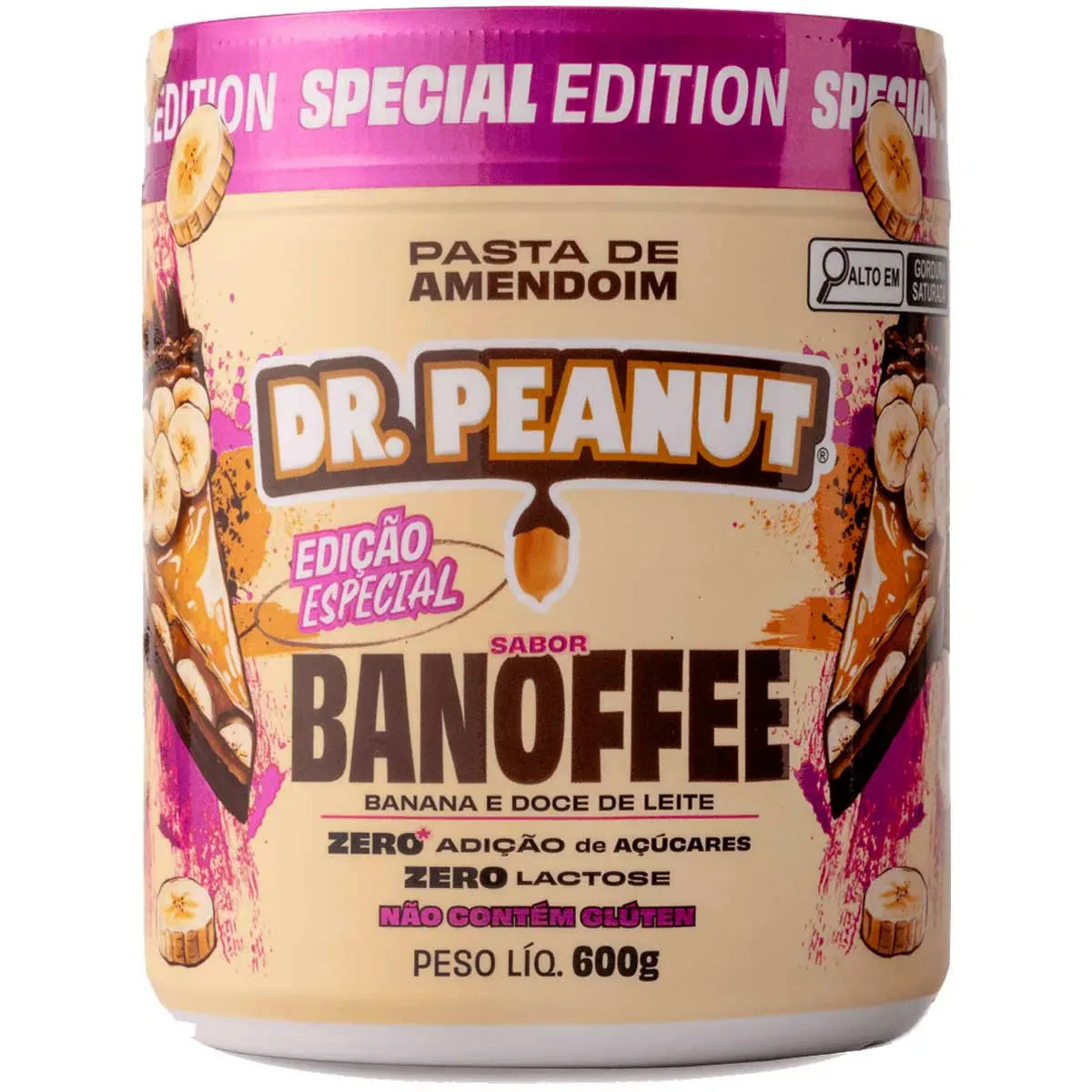 Dr Peanut 600g Banoffee - capa