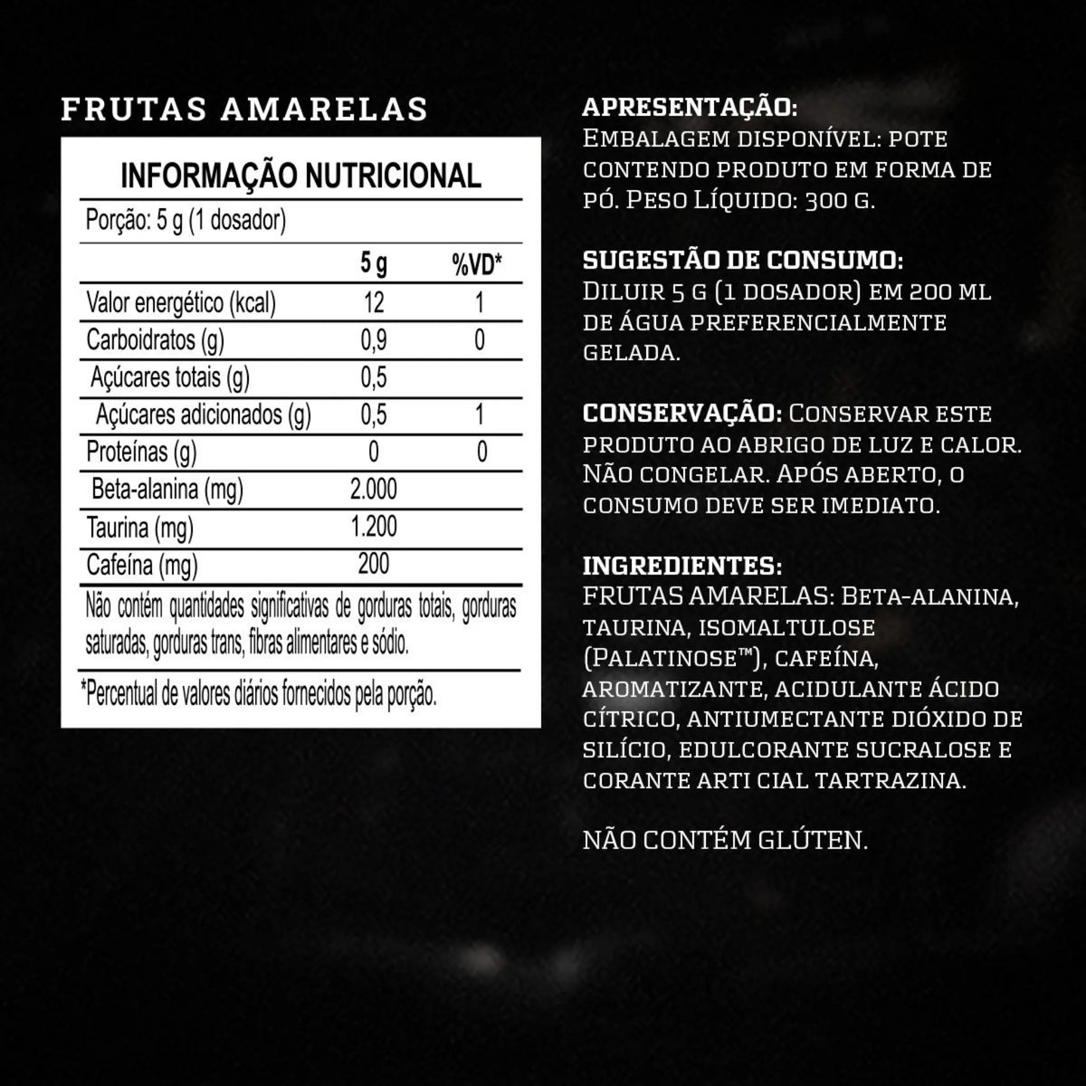 Evora Pw 300g Pre treino Integralmedica - Darkness, foto 5