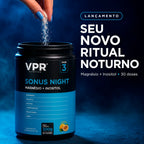 Sonus Night - Magnesio + Inositol com Gaba e Melatonina 300g Vpr Nutrition, foto 6