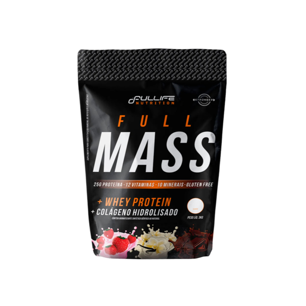 Hipercalorico Full Mass Fullife nutrition - 3kg - Body Suplementos