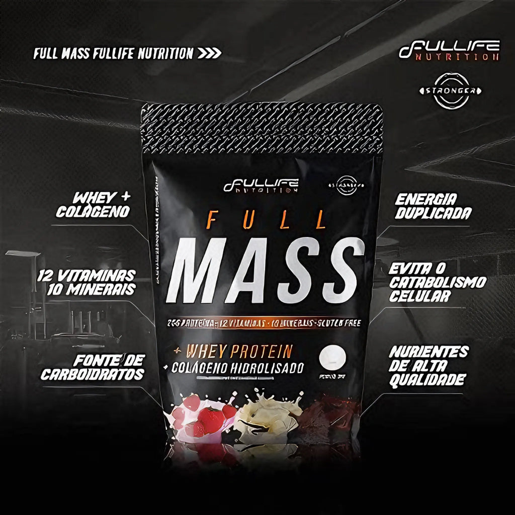 Hipercalorico Full Mass Fullife nutrition - 3kg - Body Suplementos