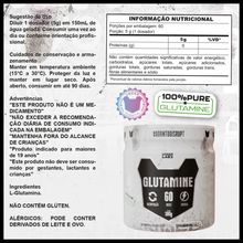 Carregar imagem no visualizador da galeria, Glutamina Under Labz 300g Glutamina 100% Pura Sem Sabor 60 Doses