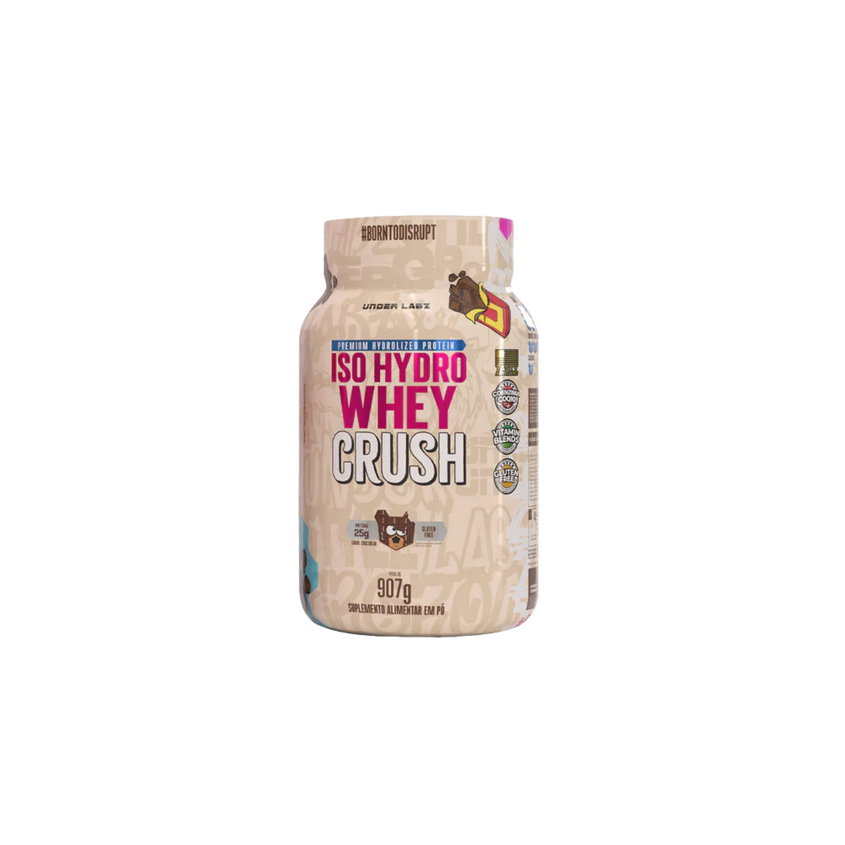 Iso Hydro Crush 900g Under Labz, Chocolate