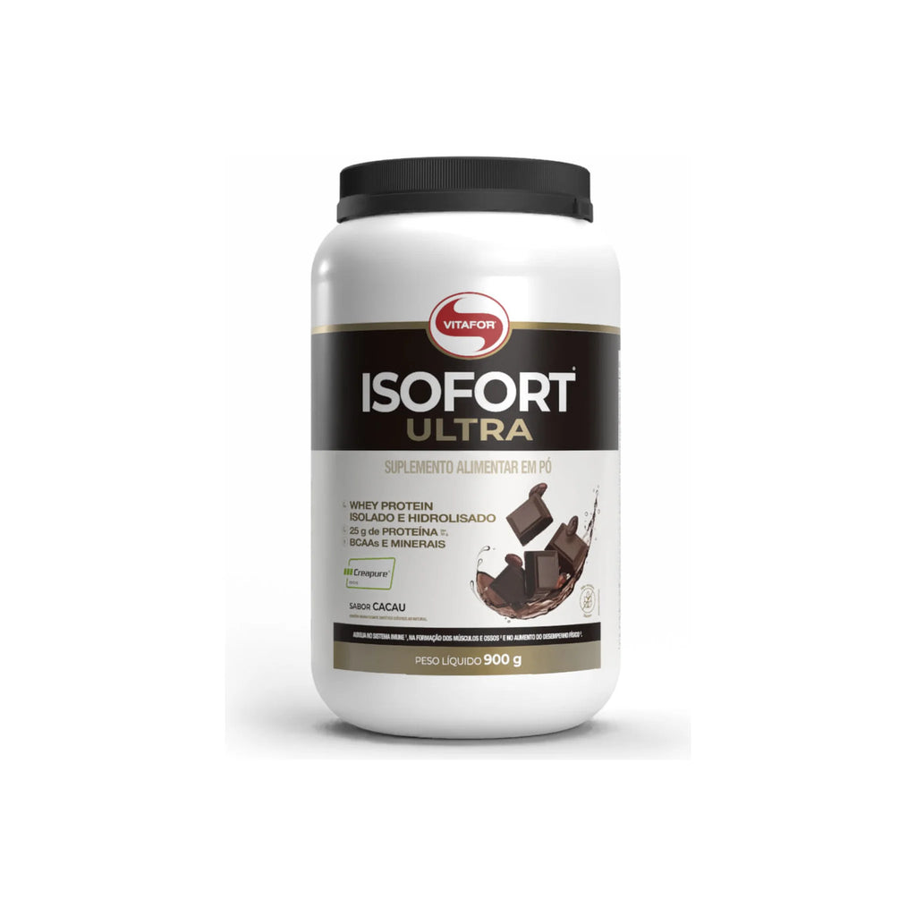 Isofort Ultra 900g Vitafor sabor cacau pote frente