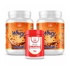 Kit Compre 2 Relish Whey e ganhe 1 Creatina 300g Corpo Life
