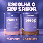 Sabores do Koala Sleep 264g Caffeine Army: Morango e Chocolate