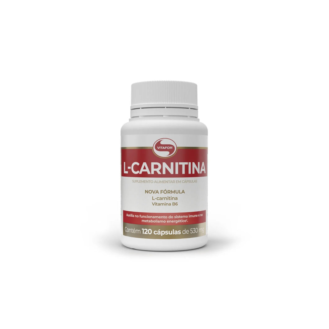 L-Carnitina 120 Cápsulas - Vitafor