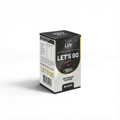 Lets Go - Termogênico Corpo Life - 400 mg Cafeína - 90 cápsulas
