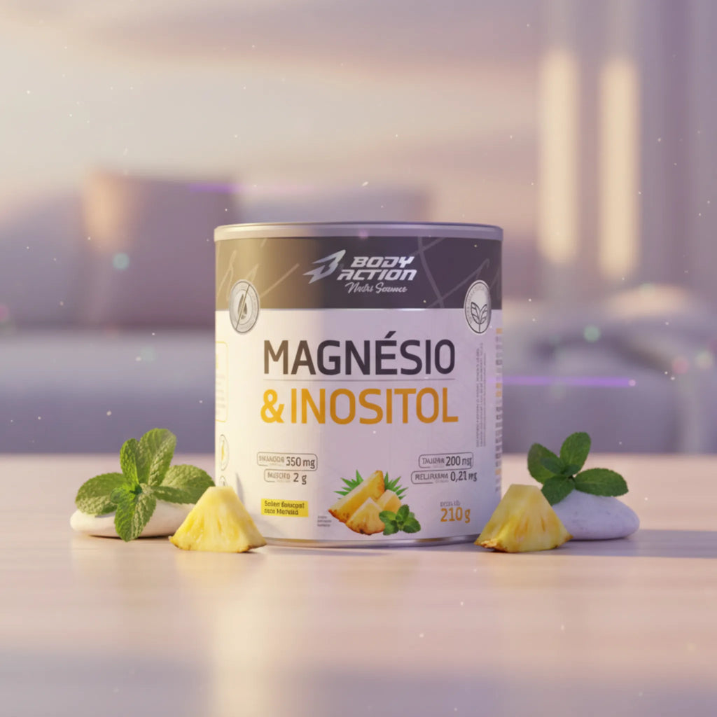 Magnésio & Inositol 210g – Relaxamento e Sono Natural - BodyAction, foto 2