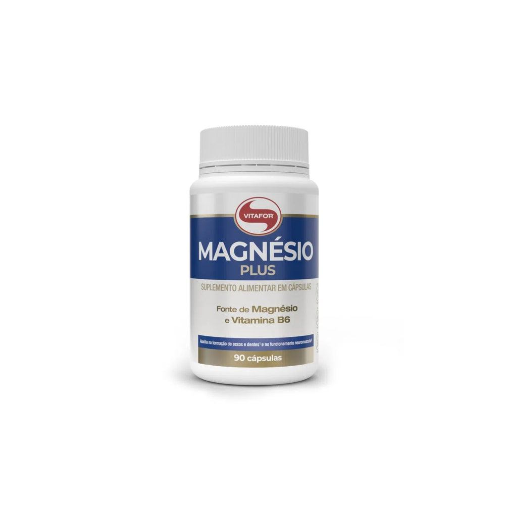 Magnésio Plus 90 capsulas - Vitafor, foto 1