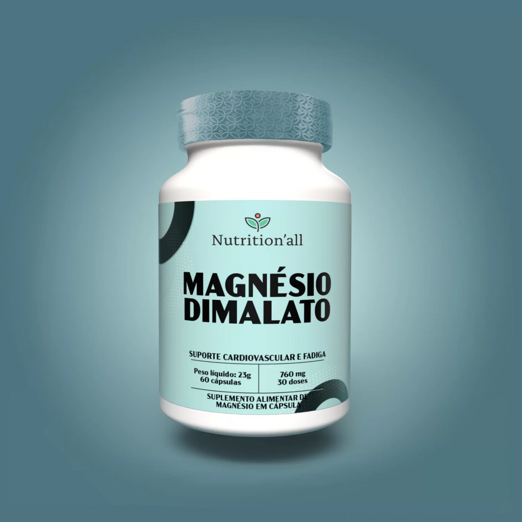 Magnésio Dimalato 60 capsulas Nutrition All, foto 2
